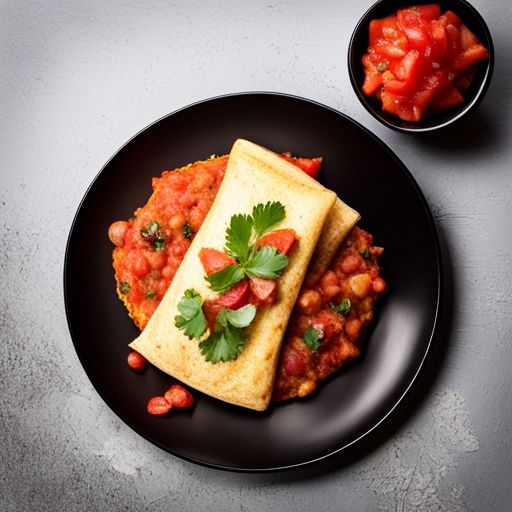 Chef Luciano's Catalan Cricket Omelette with Tomato Salsa Recipe: An Easy, Healthy, and Delicious Mediterranean Dish