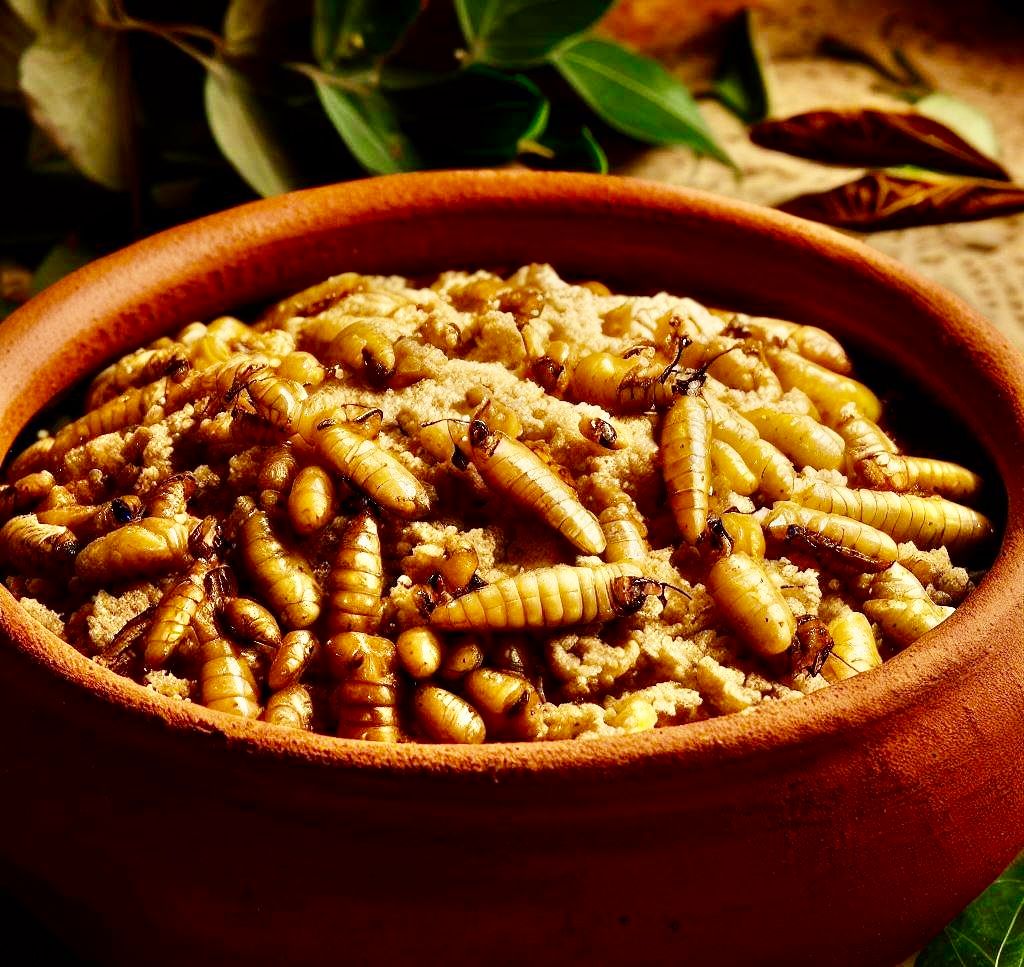 Chef Luciano's Chicatana Mole with Escamoles: A Daring Delight